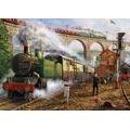 Puzzle 2 x 500 el. FALCON Kolejowy przewóz poczty