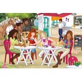 Puzzle 2 x 60 el. + 2 x 100 el. W WALIZCE Klub jeździecki