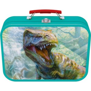 Puzzle 2 x 60 el. + 2 x 100 el. W WALIZCE - Dinozaury