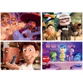 Puzzle 20 el. + 40 el. + 60 el. + 80 el. Bohaterowie bajek (Disney / Pixar)