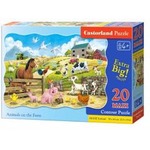 Puzzle 20 maxi - Animals on the Farm CASTOR