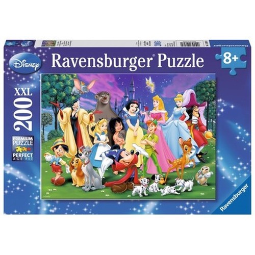 Puzzle 200 elementów XXL - Ulubieńcy Disneya