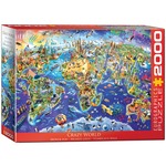 Puzzle 2000 Crazy World 8220-5343