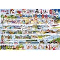 Puzzle 2000 el. Brytyjskie znaki szczególne