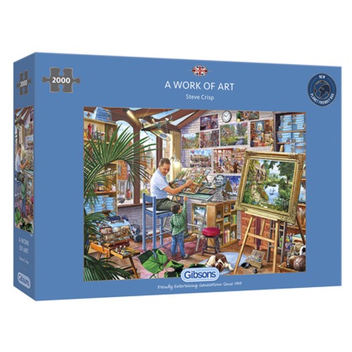 Puzzle 2000 el. Dzieło sztuki