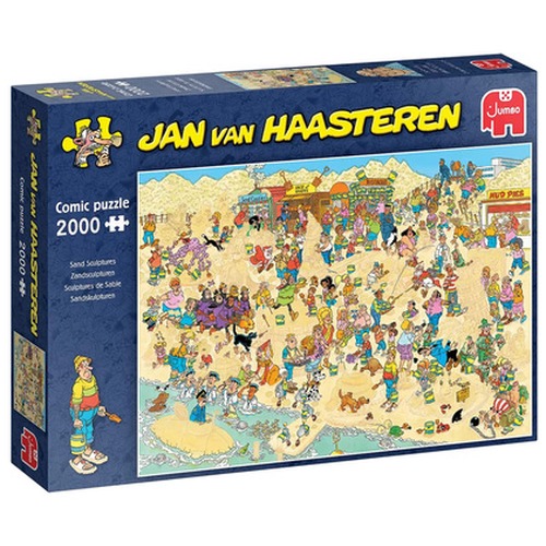 Puzzle 2000 el. JAN VAN HAASTEREN Rzeźby z piasku
