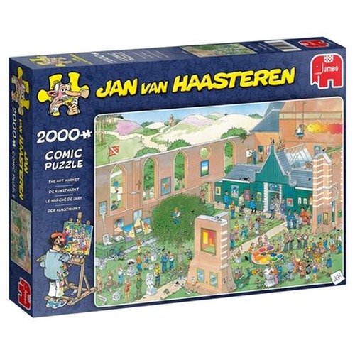 Puzzle 2000 el. JAN VAN HAASTEREN Wystawa dzieł sztuki