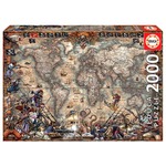 Puzzle 2000 el. Mapa piratów