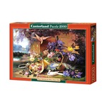 Puzzle 2000 elementów Elegancka martwa natura z kwiatami, Eugene Bidau