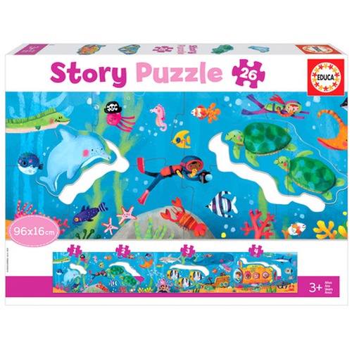 Puzzle 26 el. Podwodny świat (panorama)
