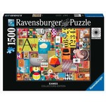 Puzzle 2D 1500 elementów Domek z kart