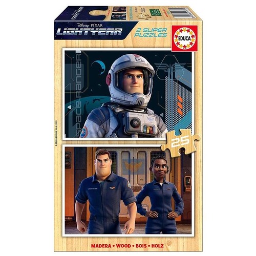 Puzzle 2x25 Buzz Astral (drewniane) G3