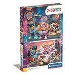 Puzzle 2x60 Super Kolor Psi Patrol