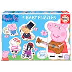 Puzzle 3-5 el. Świnka Peppa