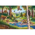 Puzzle 3 x 48 el. Moje ulubione zwierzęta