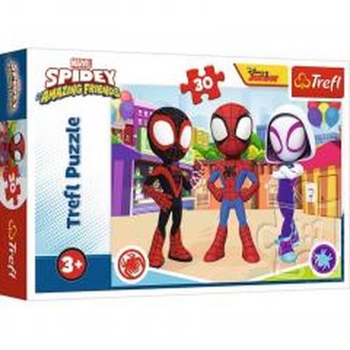 Puzzle 30 Przygody Spidey\'a i przyjaciół TREFL