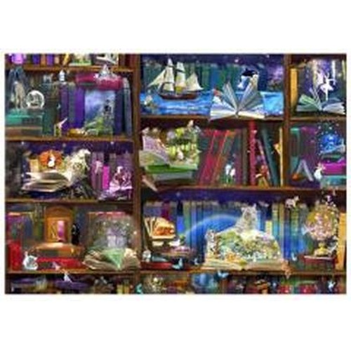 Puzzle 3000 Biblioteka pełna przygód