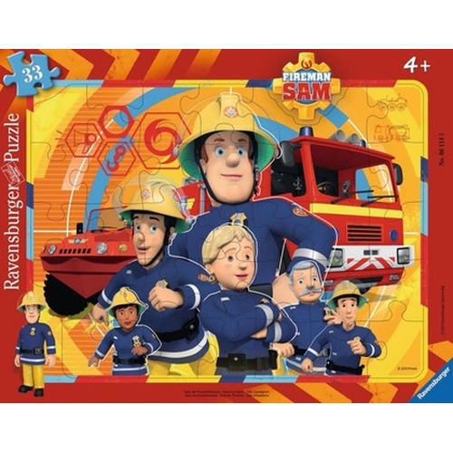 Puzzle 33 elementy - Strażak Sam