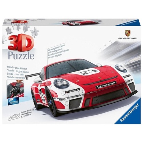 Puzzle 3D Pojazdy: Porsche 911 Salzburg Design
