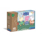 Puzzle 3x48 elementów Play For Future Świnka Peppa
