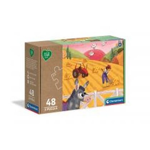 Puzzle 3x48 Play For Future Animals