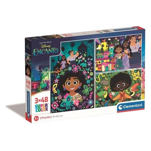 Puzzle 3x48 Super Kolor Disney Encanto