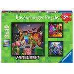 Puzzle 3x49 elementów Minecraft
