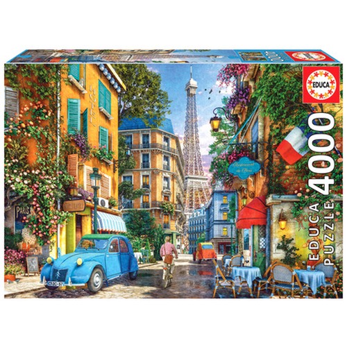 Puzzle 4000 el. Uliczka w Paryżu