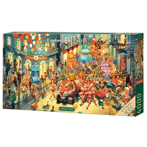 Puzzle 4000 elementów Karnawał w Rio