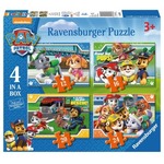 Puzzle 4w1 12/16/20/24 elementy - Psi Patrol