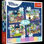 Puzzle 4w1 (35,48,54,70) Trefliki przed snem Dobranoc, Trefliki na noc 34399