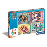 Puzzle 4w1 super kolor Paw Patrol 21526