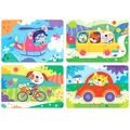 Puzzle 5-8 el. Pojazdy