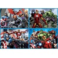 Puzzle 50 el. + 80 el. + 100 el. + 150 el. Avengers