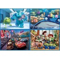 Puzzle 50 el. + 80 el. + 100 el. + 150 el. Bohaterowie bajek (Disney / Pixar)
