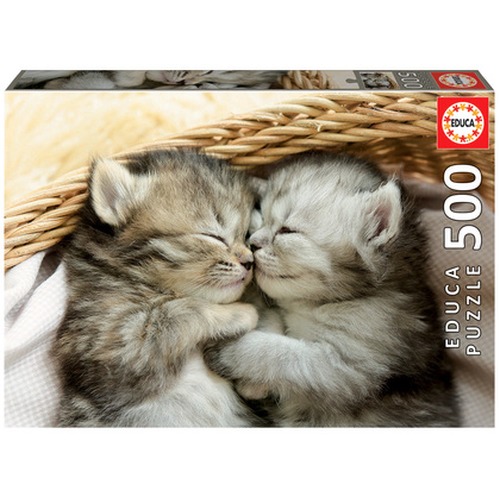 Puzzle 500 el. Słodkie kocięta