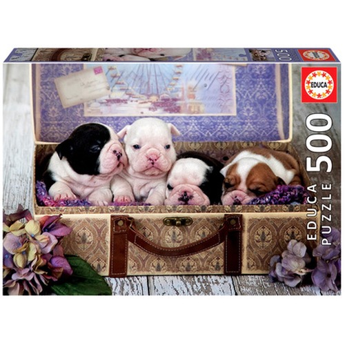 Puzzle 500 el. Szczenięta