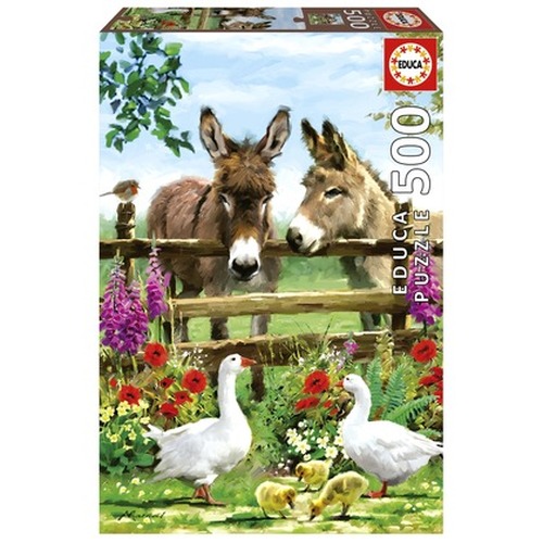 Puzzle 500 el. Wesoła ferajna