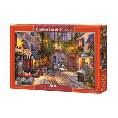 Puzzle 500 elementów - Francuski chodnik