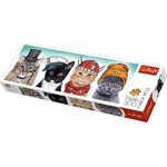 Puzzle 500 elementów Panorama - Puszysta ekipa