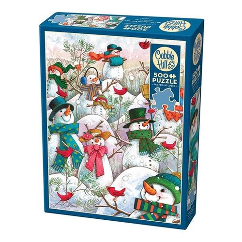 Puzzle 500 Zlot bałwanów
