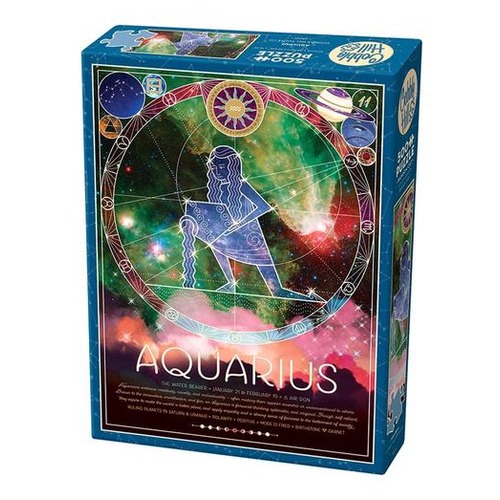 Puzzle 500 Znaki zodiaku: Wodnik