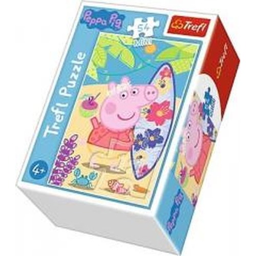 Puzzle 54 mini Wesoły dzień Świnki Peppy 2 TREFL
