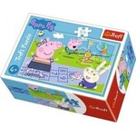 Puzzle 54 mini Wesoły dzień Świnki Peppy 3 TREFL