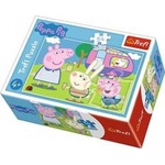Puzzle 54 mini Wesoły dzień Świnki Peppy 4 TREFL