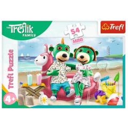 Puzzle 54 mini Wesoły świat Treflików 3 TREFL