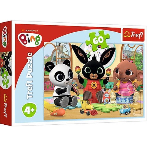 Puzzle 60 elementów - Bing - W rytmie Binga