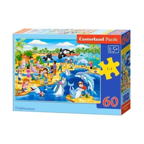 Puzzle 60 elementów - Delfinarium