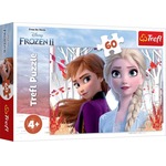 Puzzle 60 elementów Kraina Lodu 2 - Zaczarowany świat Anny i Elsy