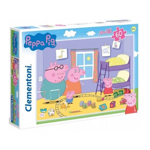 Puzzle 60 elementów Maxi Świnka Peppa 